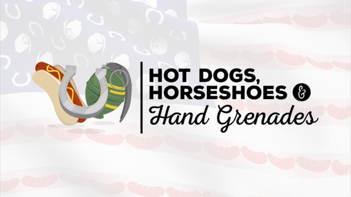 Hot Dogs, Horseshoes & Hand Grenades artwork